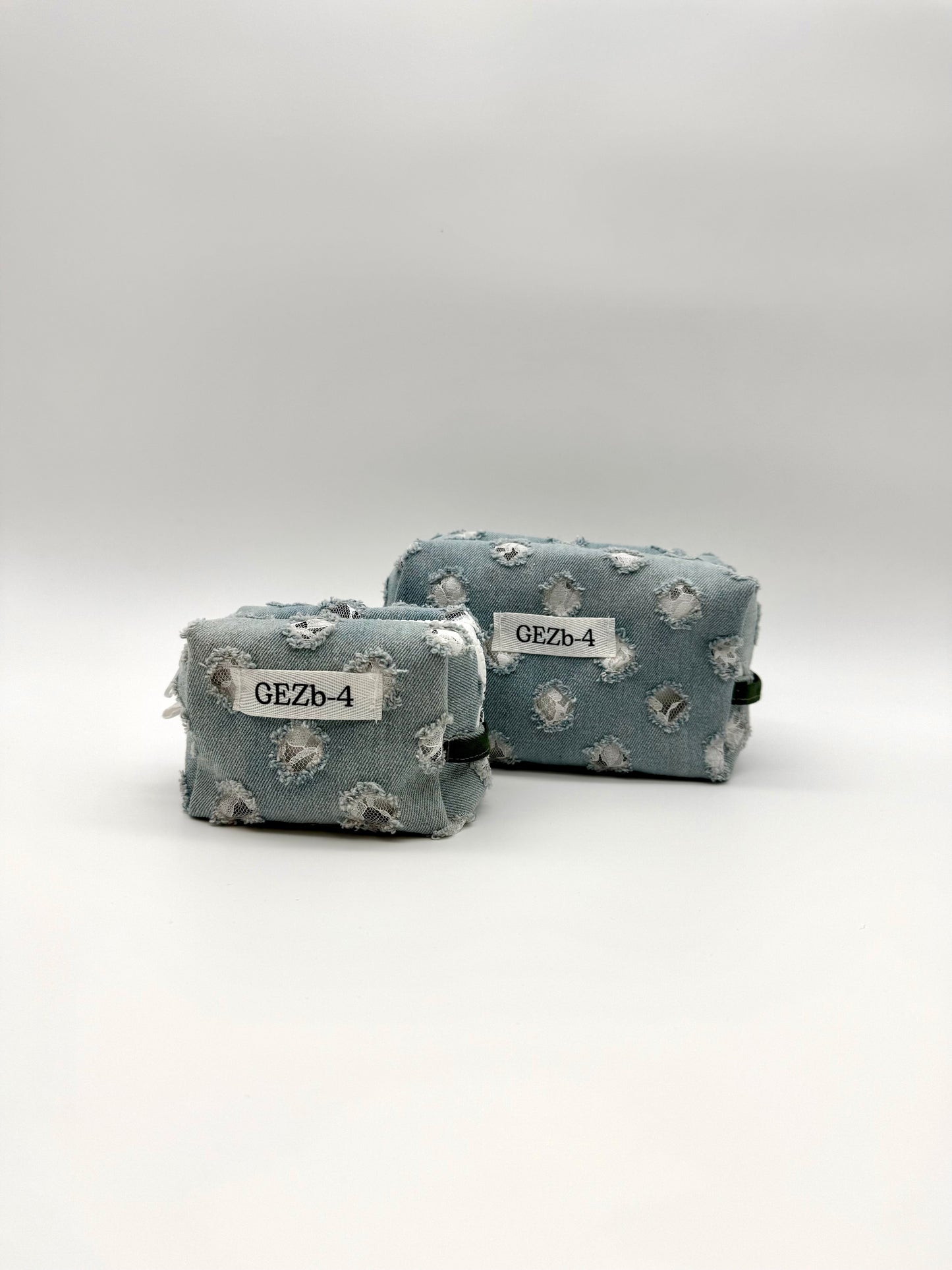 Denim Make-up Bag Medium