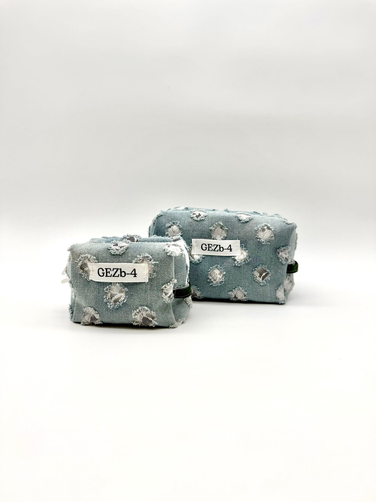 Denim Make-up Bag Small