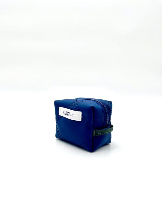 Elegant Blue Cosmetic Bag Small