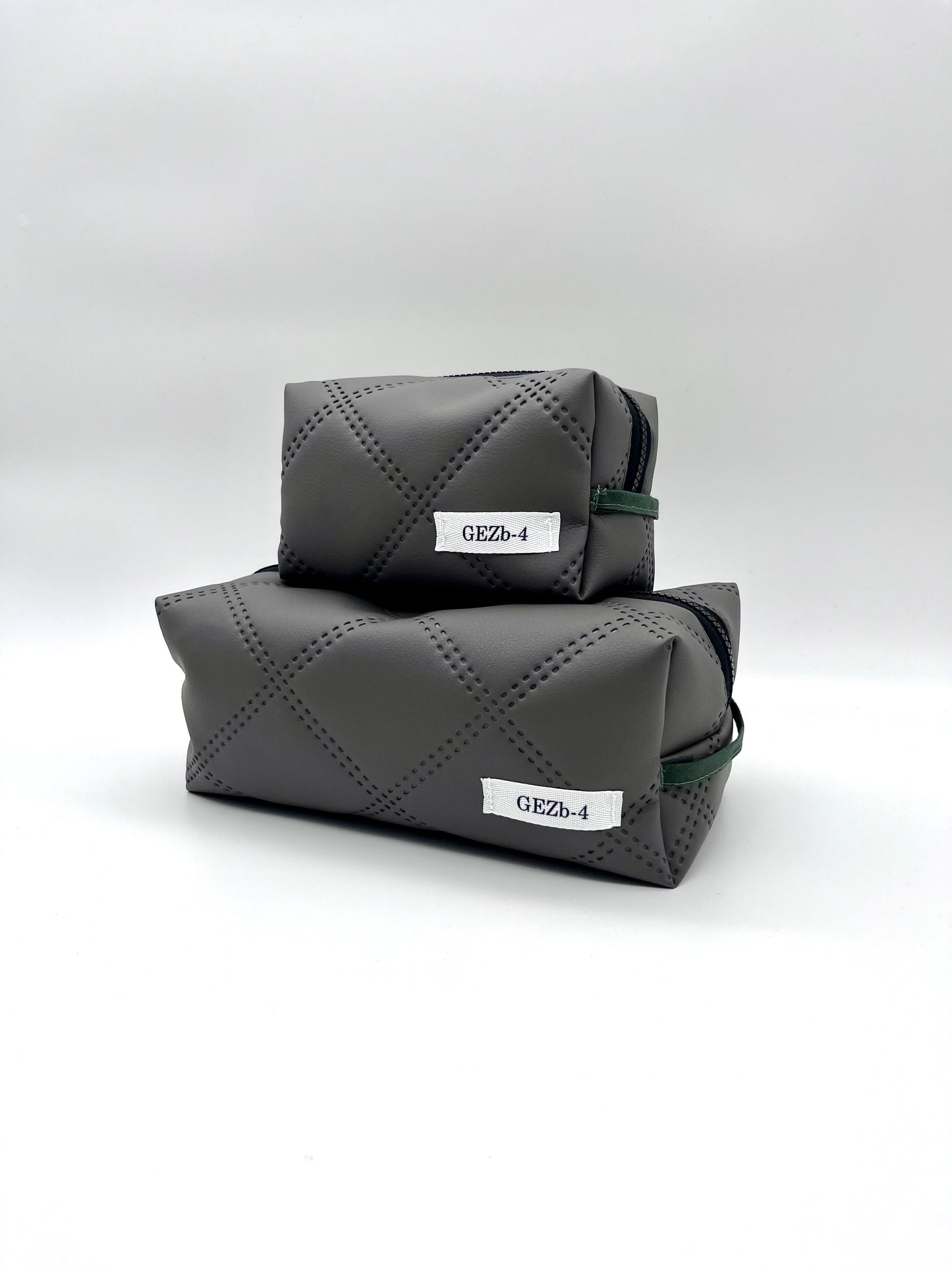 Elegant Grey Cosmetic Bag
Large