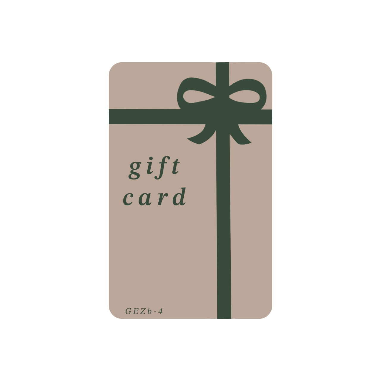 GEZb-4 Giftcard