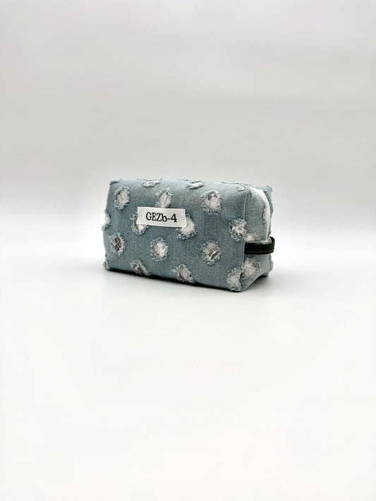 Denim Make-up Bag Medium
