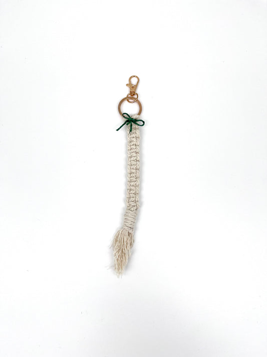 Macrame Ladder Keychain large